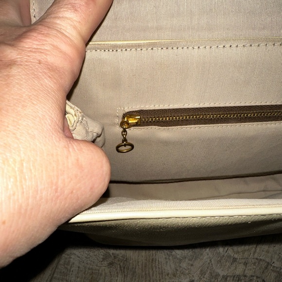 Vintage Vtg. 60 s Margolin Globe Trotter Premium Flight Bag envelope purse - Picture 8 of 13